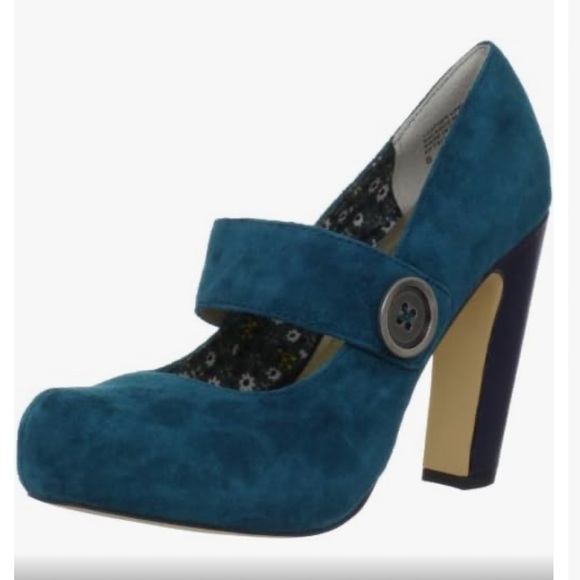 Seychelles | Women's black leather Third Degree Mary Jane pumps, side button sz9 - Picture 13 of 13